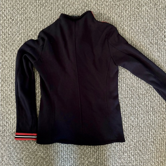 Saint + Sofia blazer cotton biker jacket - Picture 3 of 9